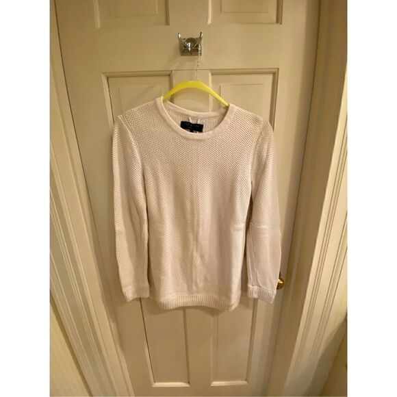Rag & Bone cotton white sweater size small - Picture 1 of 6